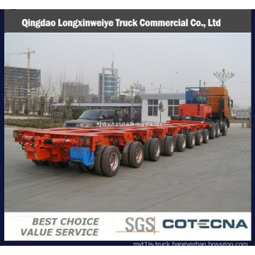 80-500ton Hydraulic Gooseneck Steering Axis Modular Trailers